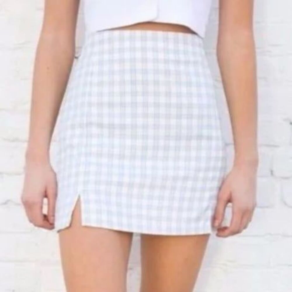 Brandy Melville John galt blue Cara skirt